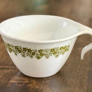 Corelle Livingware (4) “Crazy Daisy/Spring Blossom” Coffee/Tea Cups Vintage